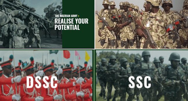 Nigerian Army DSSC Shortlisted Candidates